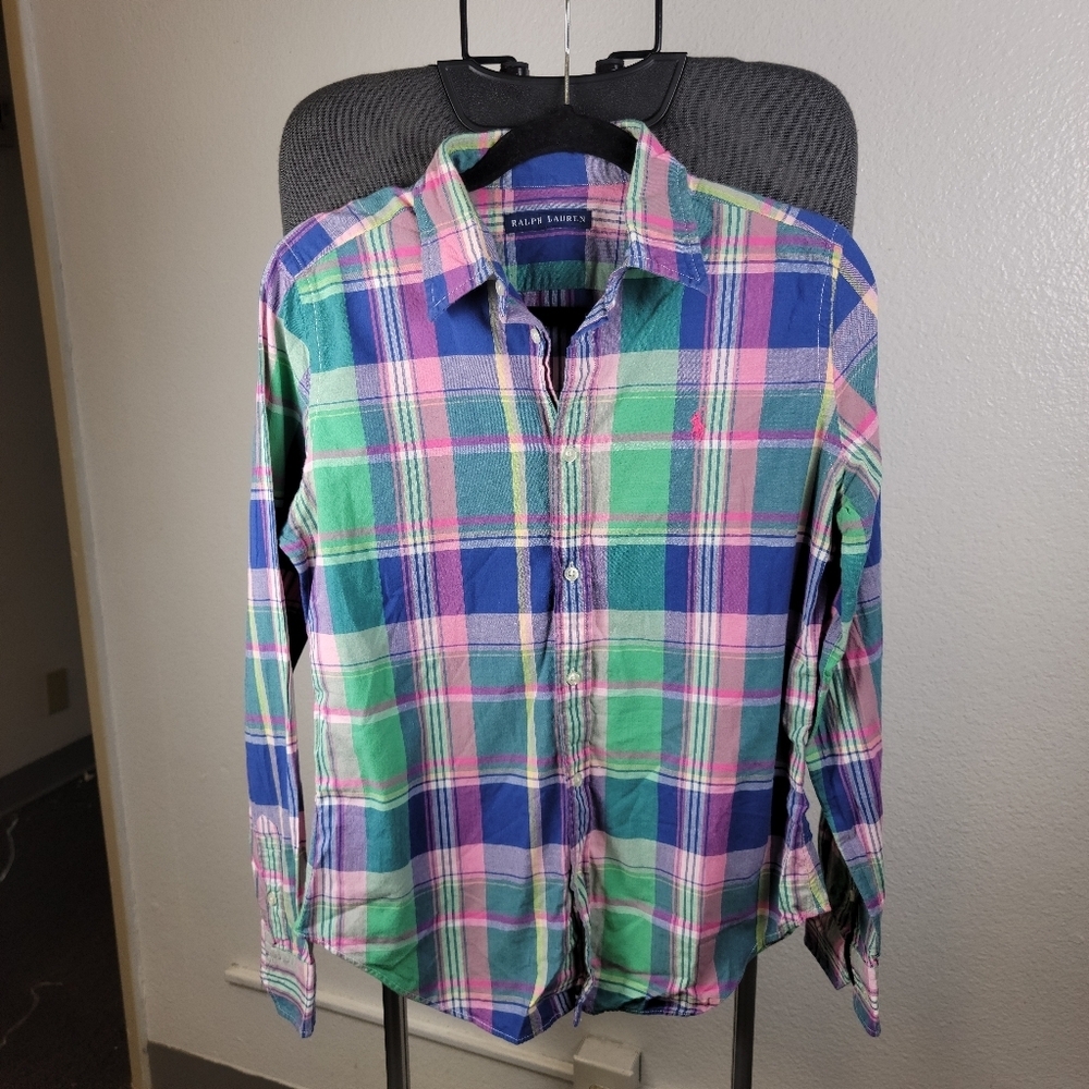 Ralph Lauren Men's Multicolor‎ Plaid Shirt